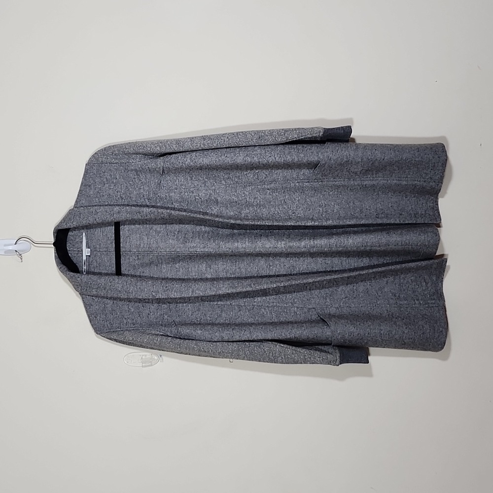 Just Female Monaco Soft Jacket  Cardigan Lambswool Blend Grey Size S
